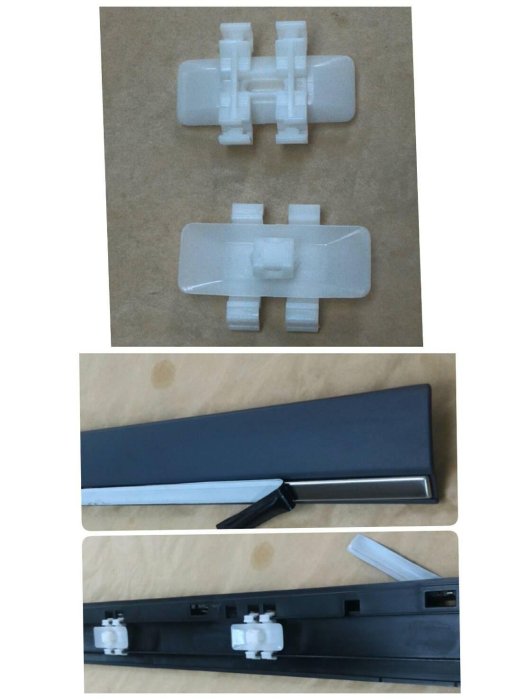 【軒意車材】W210 W211 車側 車身飾條 固定扣