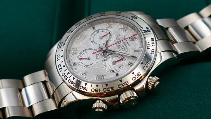 【超好價】ROLEX勞力士116509 18K白金（貴金屬）隕石迪DAYTONA稀有隕石面 初代完美幼針 盒單配件超齊全