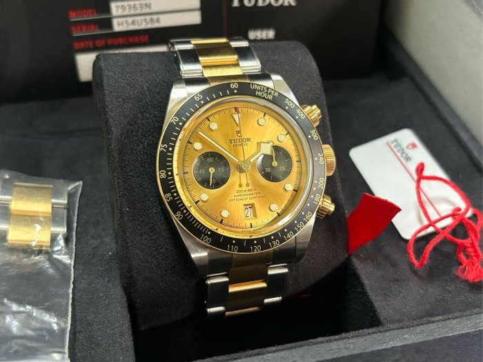 帝舵 Tudor black bay chrono 金熊貓 /79363