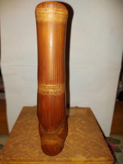 人面竹茶則1990年約3.9×18公分| Yahoo拍賣