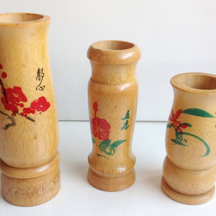 文青風** 》手創天然竹製筆筒/ 置物盒(3款尺寸) | Yahoo拍賣