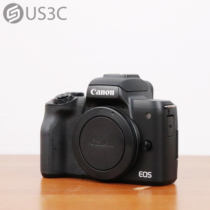 【US3C-板橋店】公司貨 佳能 Canon EOS M50 Mark II 單機身 2410萬像素 迷你單眼相機 4K短片 自動對焦 側翻式觸控螢幕 二手相機