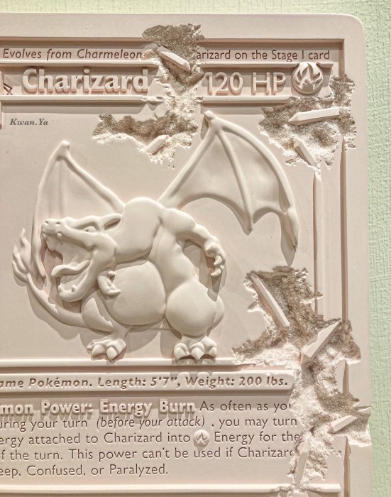 DANIEL ARSHAM POKEMON CRYSTALIZED CHARIZARDCARD | Yahoo