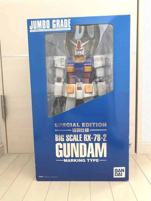 八田元氣小棧:(日版)BANDAI JUNBO 超大機動戰士鋼彈RX-78-2 特別仕樣版