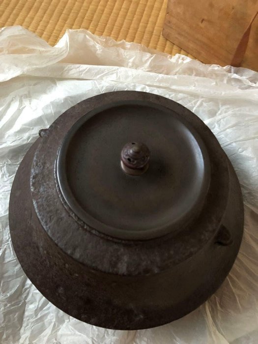時代　車軸釜　大西定林造　十二代寒雉極付 時代車軸釜大西定林造十二代寒雉極付| Yahoo拍賣
