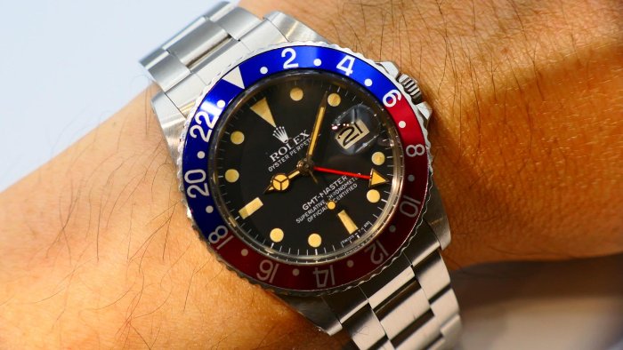 【美好時光】罕見1979年份膏藥面GMT勞力士ROLEX 16750( 1675 16710 16700參考)