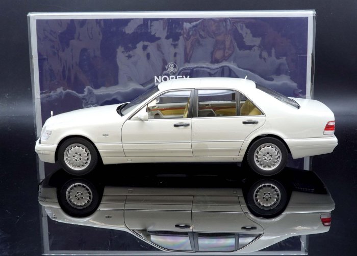 MASH】現貨瘋狂價Norev 1/18 Mercedes Benz S320 W140 White | Yahoo拍賣