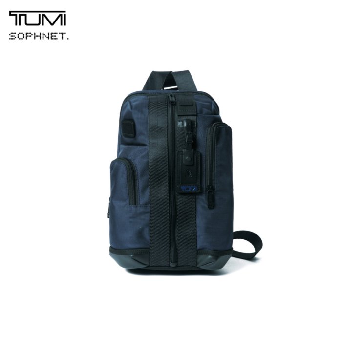 TUMI 青黒迷彩 ボディバッグ MONTEREY モントレー 222318 新品同様