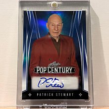 2025 Leaf 1/1 派崔克史都華 藍亮親筆簽名卡 值得收藏 Pop Century Patrick Stewart