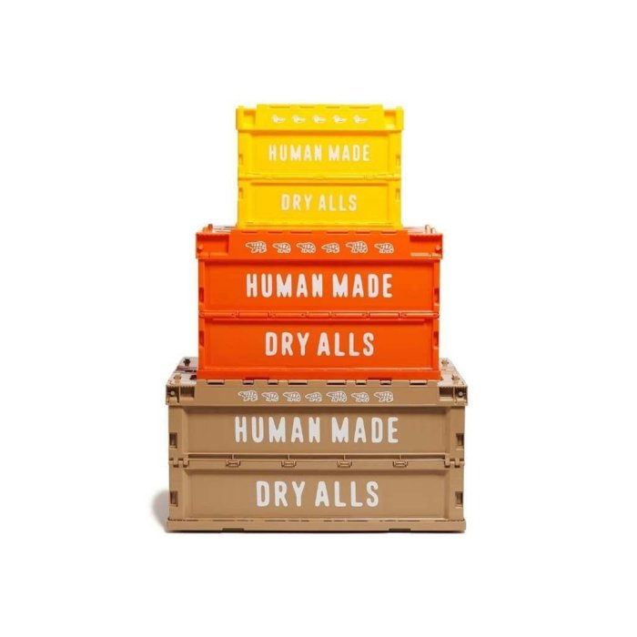 日貨代購CITY】2024AW HUMAN MADE CONTAINER 74L 整理箱折疊箱收納盒