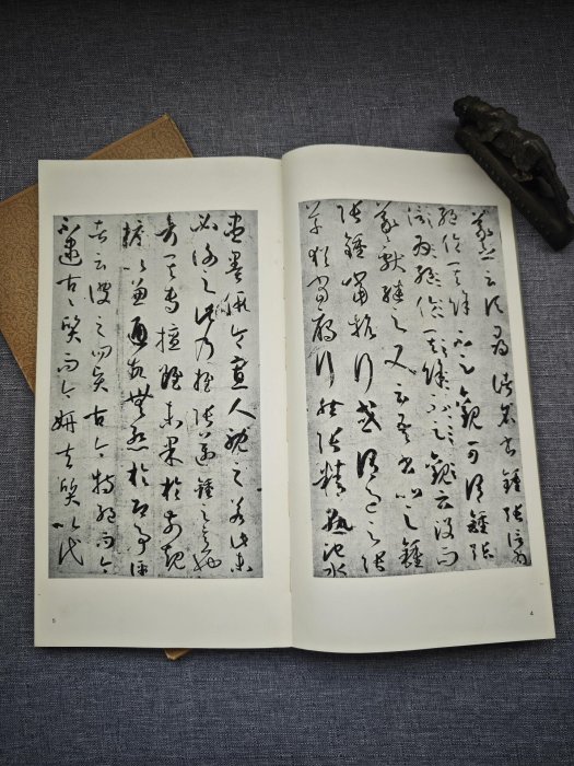 嚴選二玄社書跡名品叢刊之唐孫過庭書譜，平裝73頁，內頁保存完好書譜