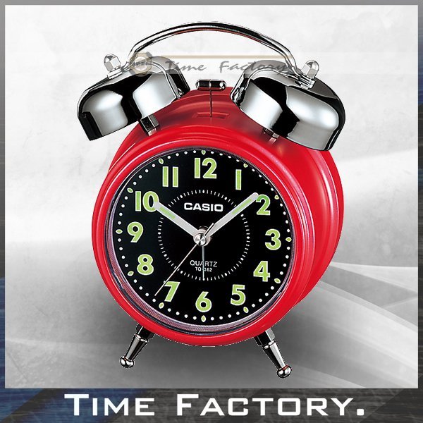 時間工廠 無息分期 全新 CASIO 鬧鐘 TQ-362-4A