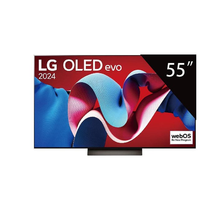 LG 樂金 2024 OLED evo AI 4K 物聯網 智慧 顯示器 C4 極致 系列 (含基本安裝) 55吋 / 台 OLED55C4PTA