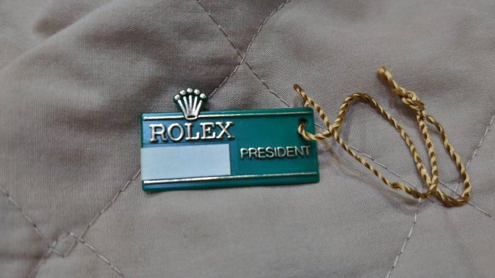 ROLEX 勞力士 PRESIDENT 綠標 原廠吊牌18038 18238 18039 18239 18348 18208 18028 18078 18278