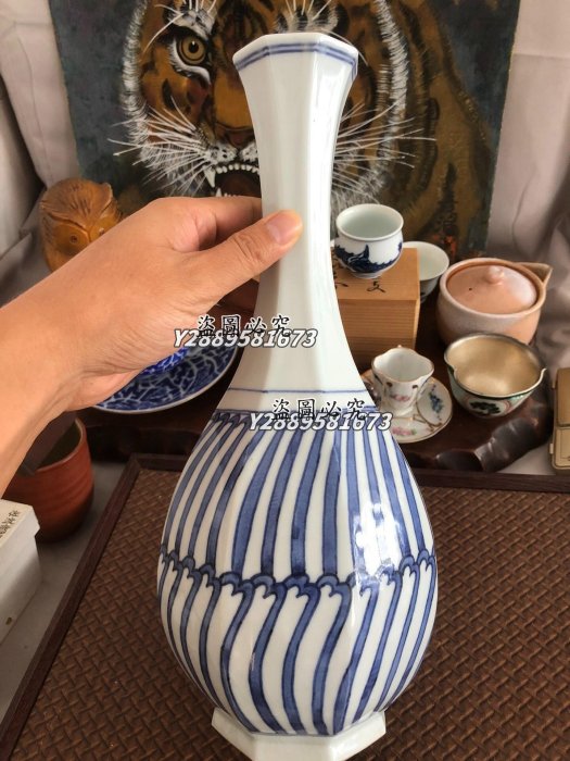 古九谷　白磁　壺　初代　須田青華 作家物 陶芸家 九谷 須田青華 須田菁華 唐子遊図 菓子鉢 深