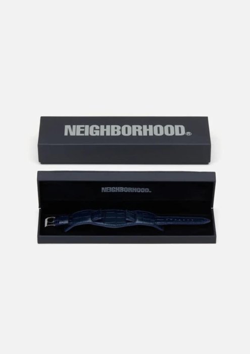 未使用 neighborhood LEATHER EMB WATCH BAND LEATHER EMB WATCH BAND // OCT.28 // ⁡ #neighborhood #nbhd