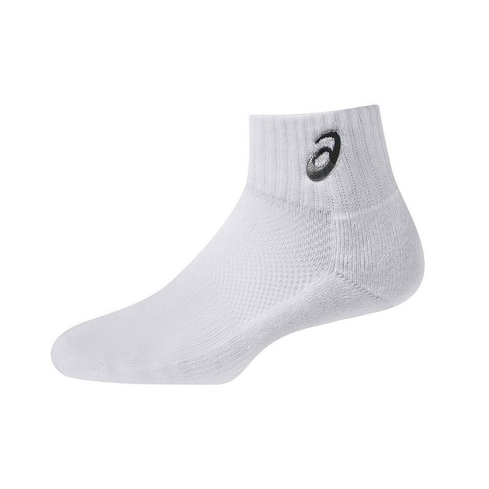 【曼森體育】ASICS 亞瑟士 短筒襪 男女中性款 訓練配件 3033C331 厚底 三色