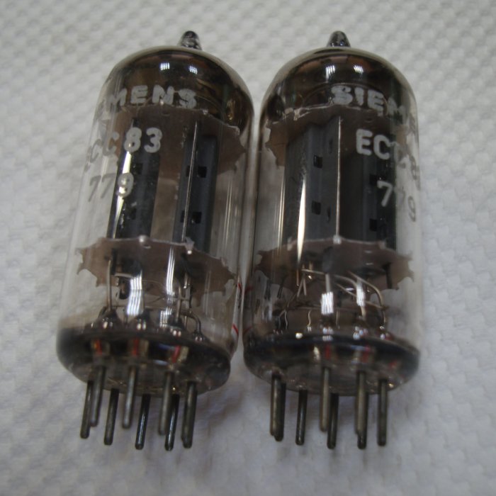 Siemens 西門子ECC83 , 12AX7 真空管一對| Yahoo拍賣