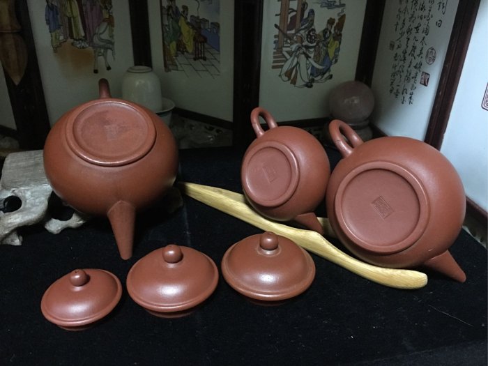 皇室御用精品紫砂館@全手工標準壺.中國宜興戊寅年製.ㄧ