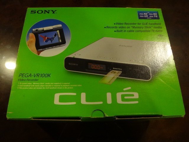原廠 SONY】 CLIE PEGA-VR100K 錄影電視盒 | Yahoo拍賣