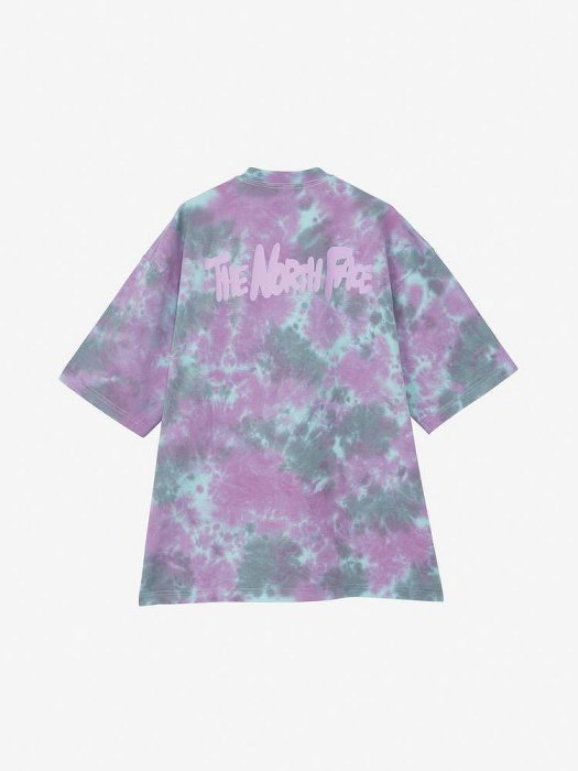 【超レア!!!】THE NORTH FACE ◆ S/S Tie Dye Handwriting Tee THE NORTH FACE S/S Tie Dye Handwriting Tee ガイザーアクア