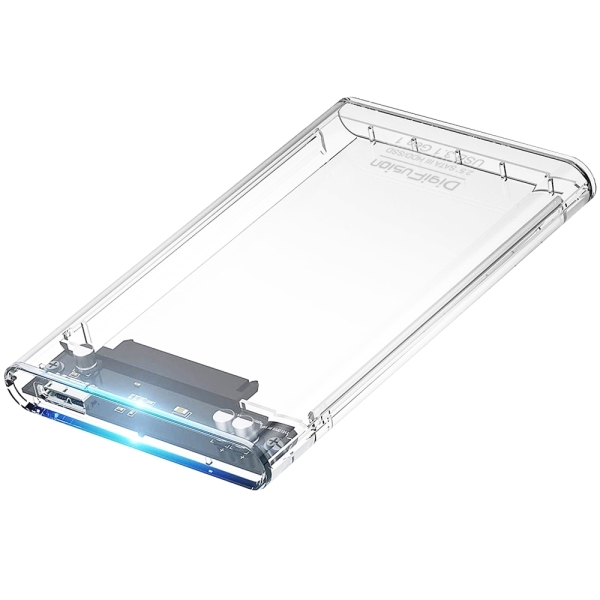 伽利略 USB3.1 2.5吋SATA 透明版硬碟外接盒(HD-336U31S)