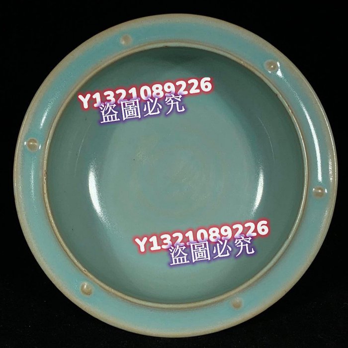 宋汝窯甲字款三足洗，高8.5直徑20cm，2001790 建窯汝瓷官窯【古玩閣