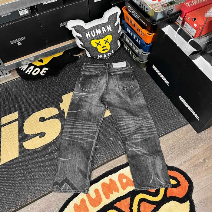 希望商店】NEIGHBORHOOD SAVAGE DENIM DP BASIC PANTS 23SS 復刻金鋼狼