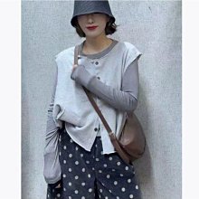 【木棉衣】棉背心休百搭毛甲-1007