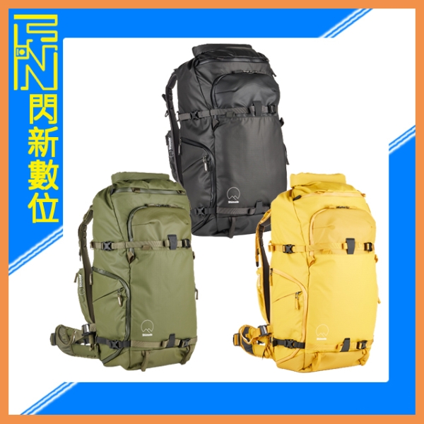Shimoda Action X50 V2 二代 背包，附雨套，無內袋 適16吋筆電 上方捲摺加量(公司貨)