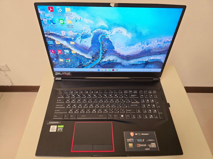 二手MSI微星 GE75 Raider 10SGS-005TW 17.3吋窄邊框電競筆電 (RTX2080 SUPER)
