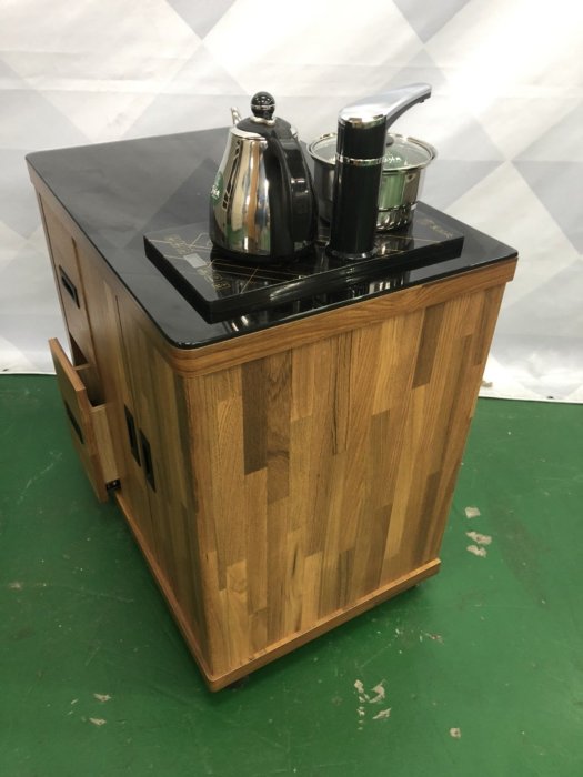 弘旺二手家具生活館】全新/庫存集層木色泡茶櫃泡茶推車泡茶車功夫牌泡