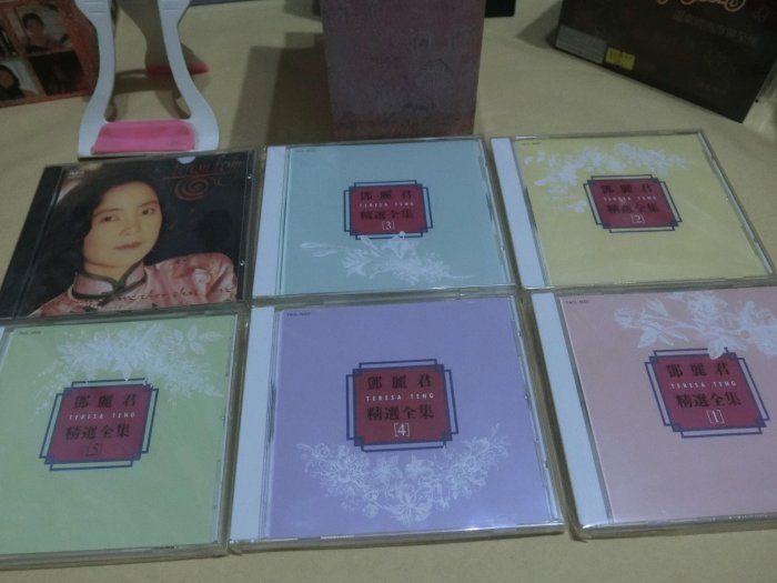套裝鄧麗君鄧麗君精選全集(6CD) 1992年日本東芝EMI原版首版| Yahoo拍賣