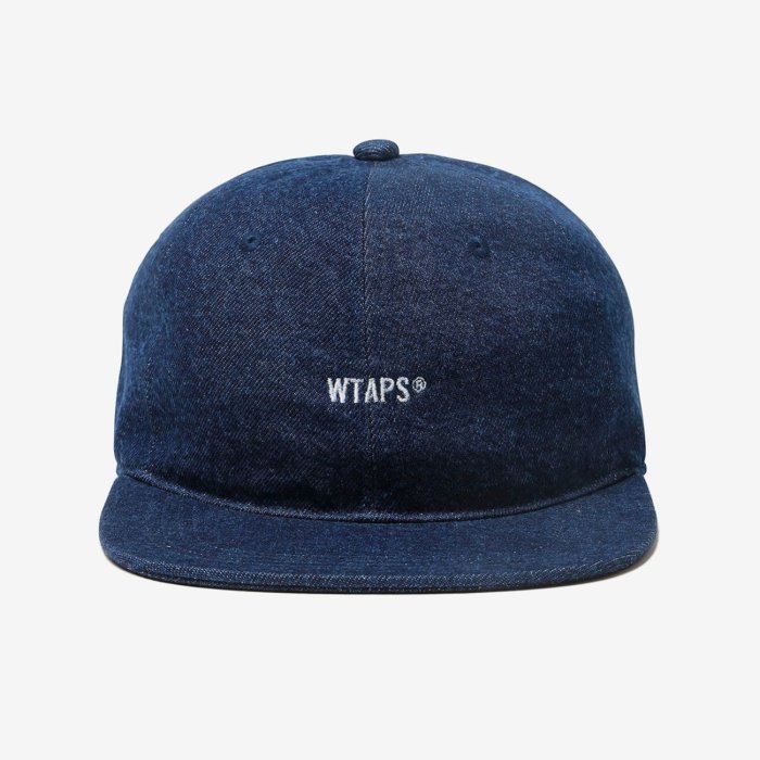 日貨代購CITY】2022AW WTAPS T-6H 01 CAP COTTON DENIM SIGN 帽子現貨 日貨代購CITY】2022AW WTAPS T-6H 01 CAP COTTON DENIM SIGN 帽子現貨