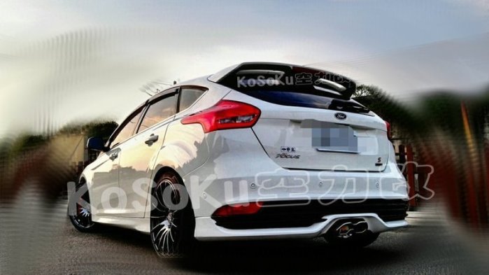 %【KoSoKu高速】% 2016 FOCUS MK3.5 ST 全車空力套件 保桿 下巴 排氣管