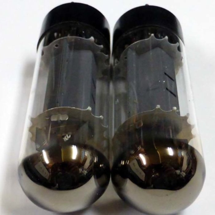 真空管7.TESLA製テスラE34L (6CA7=EL34) 真空管2本元箱付綺麗です2只