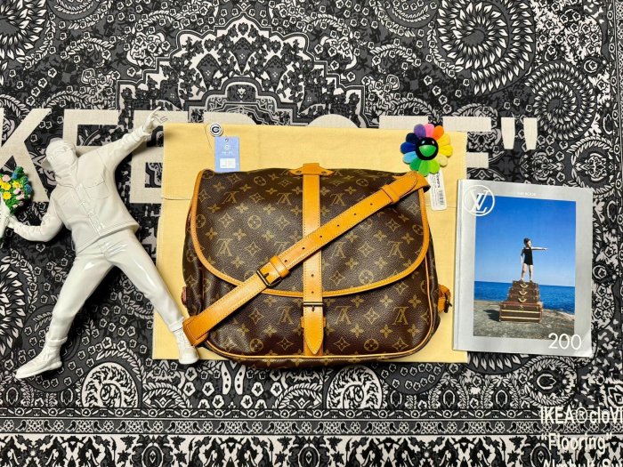 LV中號雙子星中古包斜挎包1號編碼：AR90022 (2)