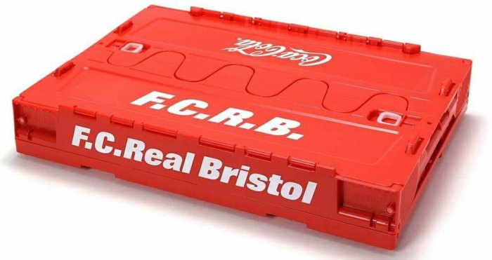 FCRB x Coca Cola 可口可樂聯名Foldable Container 摺疊收納箱折疊紅色