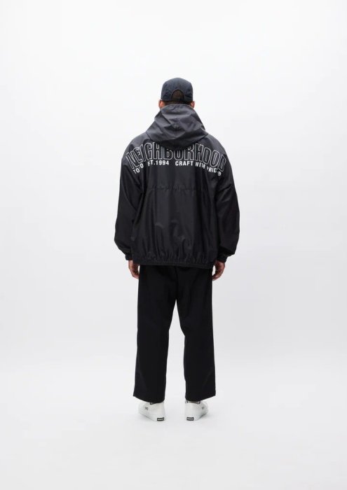 希望商店】NEIGHBORHOOD ANORAK JACKET 23AW 套頭連帽機能衝鋒衣