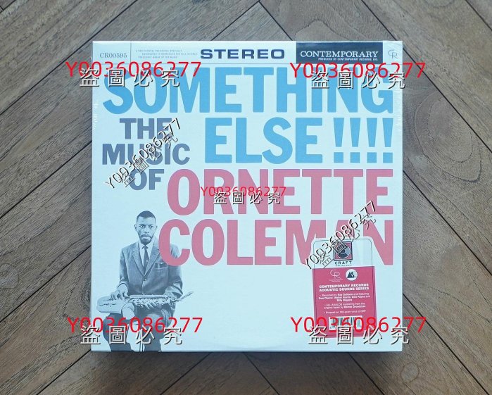 全新未拆黑膠LP - Ornette Coleman - Something Else!! 黑膠 唱片 音樂 二手【音樂時代】-2321