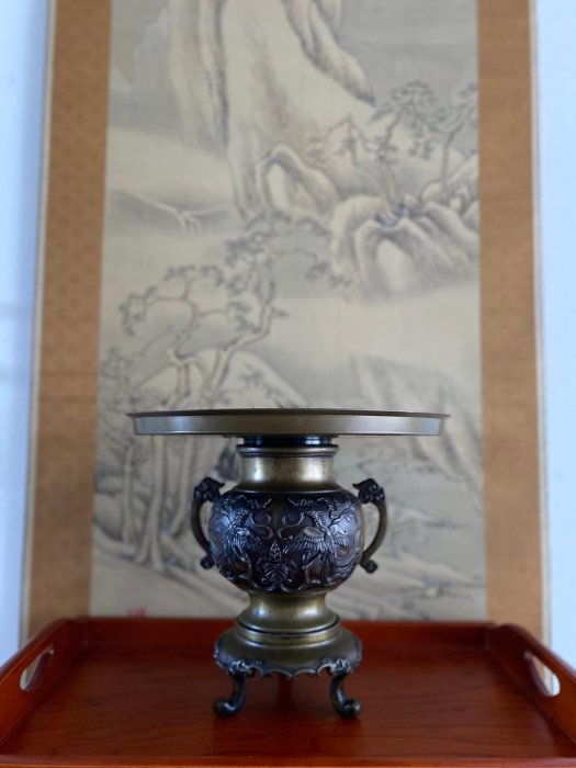 銅製 花器 瑞正造 薄端鳳凰 薄端花器的價格推薦- 2025年9