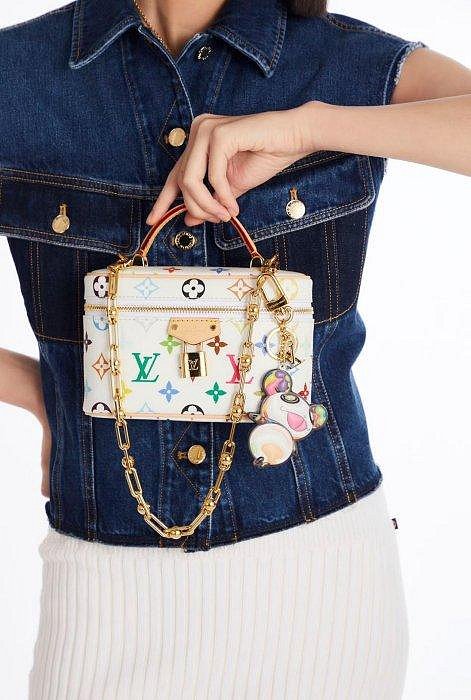 コラボ【LOUIS VUITTON × 村上隆】Bloom Superflat Key Holder 新品‼️2025限定‼️ヴィトン×村上隆コラボ キーホルダースーパー