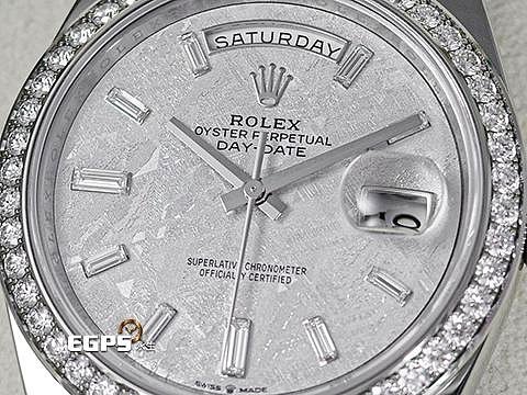 永久流當品】ROLEX 勞力士DayDate 40 228349 稀有隕石面盤228349RBR