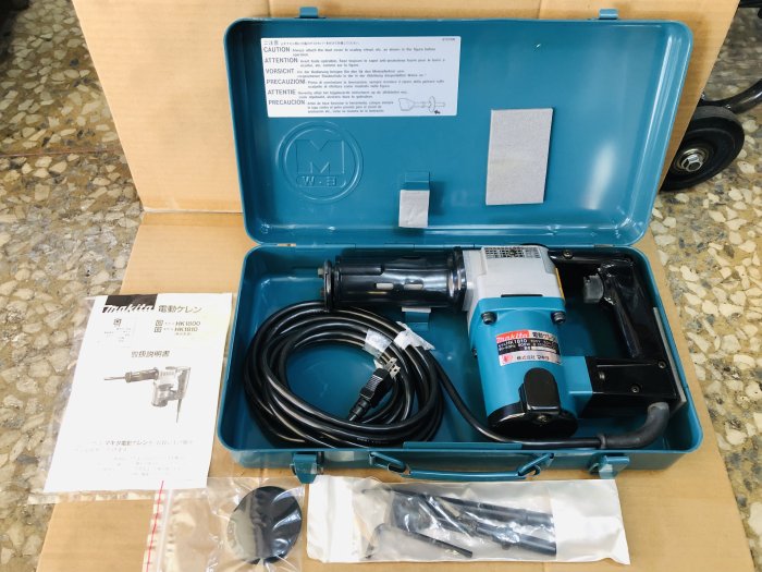 "外匯嚴選'' 【附發票】makita 牧田 HK1810 全新 打磁磚/電動鎚/破碎機/ 日本原裝 非HK1820 HK1800