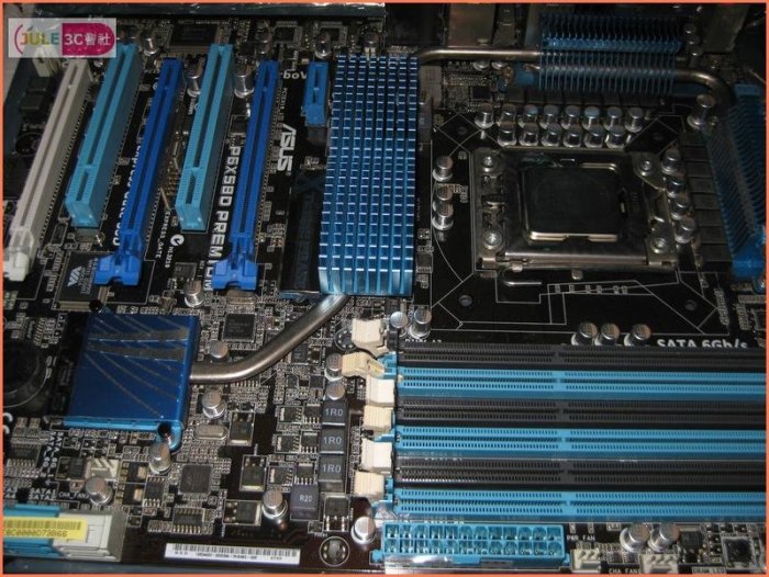JULE 3C會社-華碩 P6X58D PREMIUM X58/1366 主機板 + XEON W3503 CPU