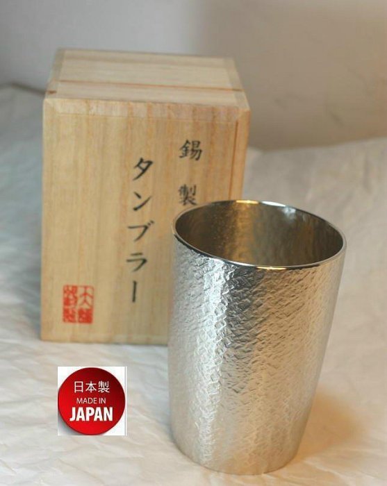 OSAKA SUZUKI~日本製造~tb1~大阪錫器~16-4-1~錫杯~180ml~錫製品~超取免