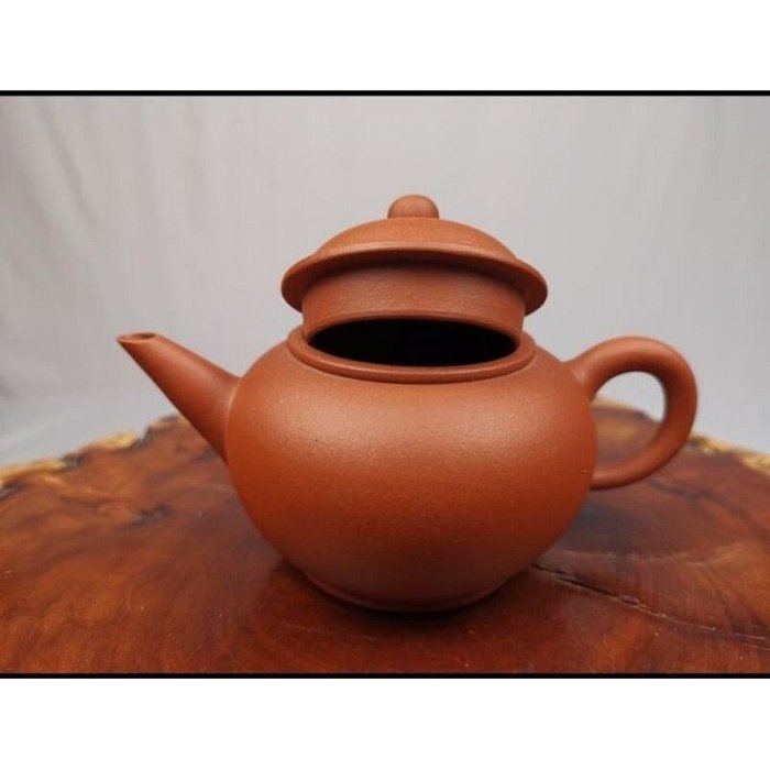 壺風茶道~24015《宜興紫砂老安順印水平壺》約180cc~宜興紫砂壺、茶壺