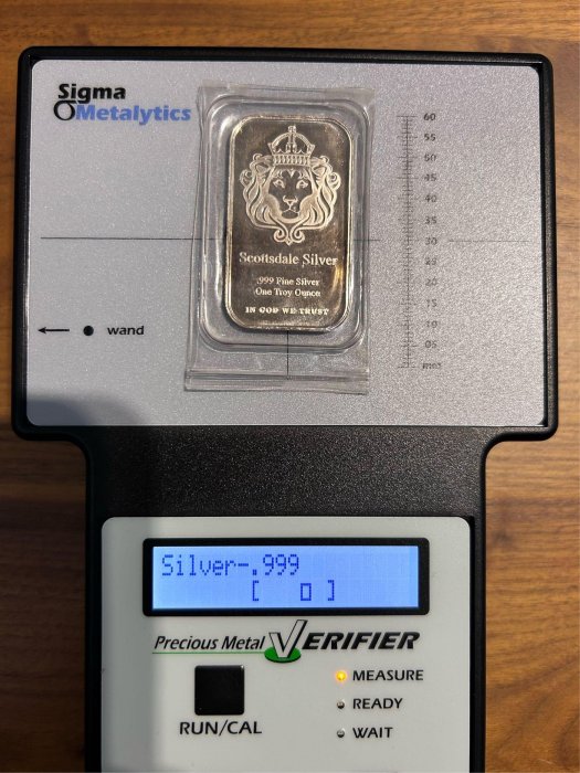 H2Shop】美國Scottsdale stacker Mint Silver bar 獅王獅子鑄造廠1oz