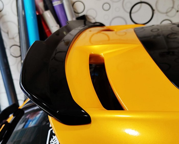 福特 Focus MK3 MK3.5 ST 頂級運動版 尾翼專用壓尾 亮黑烤漆