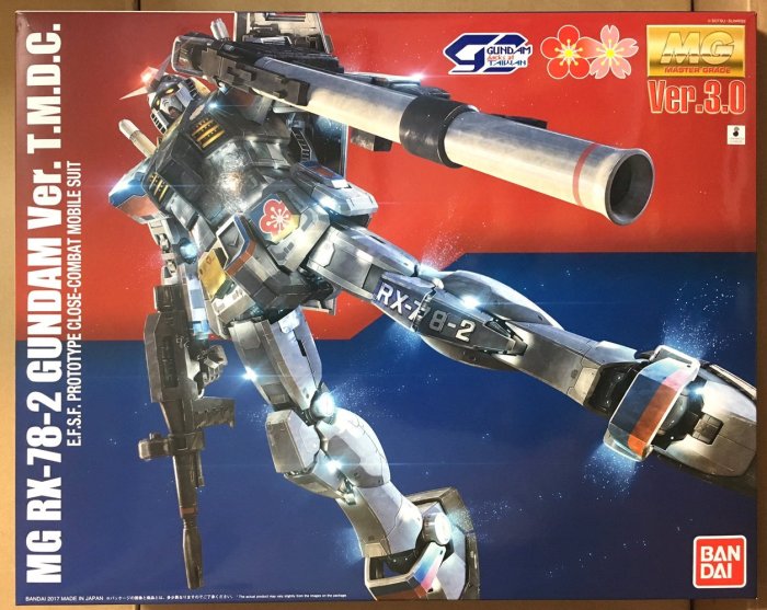 現貨BANDAI TMDC docks at TAIWAN 會場限定MG 1/100 RX-78-2 鋼彈Ver